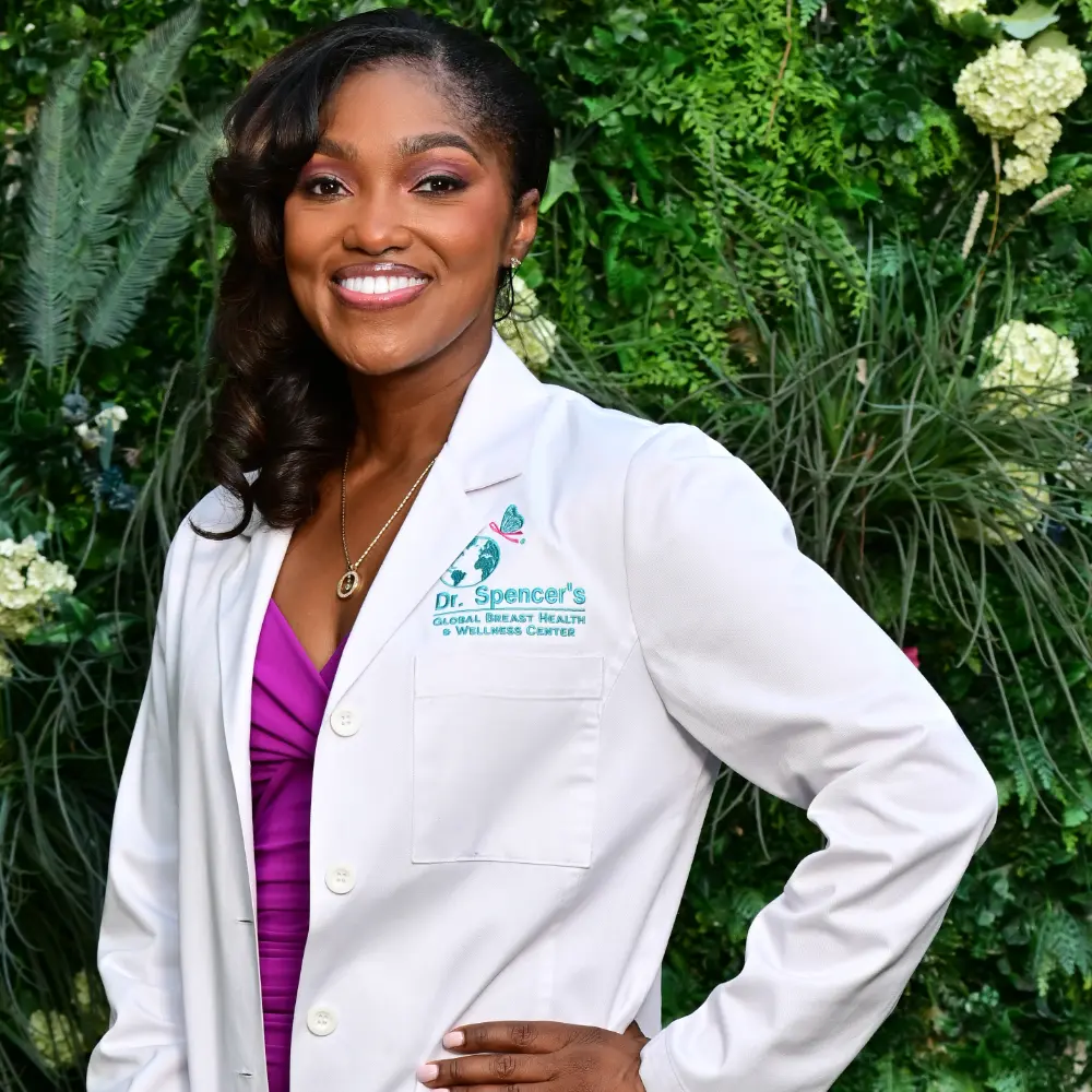 Breast Surgeon, Dr. April Spencer. Breast Cancer Specialist.
