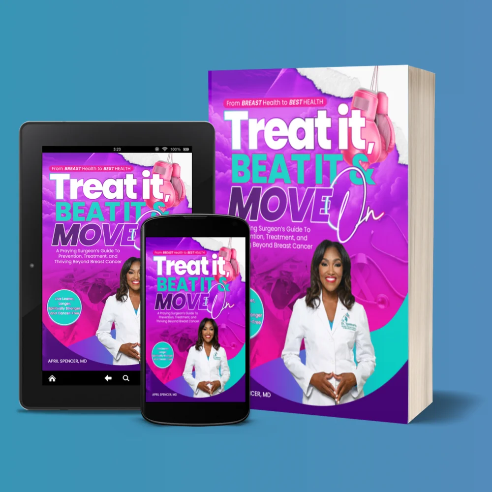 Book mockup for Dr. April Spencer